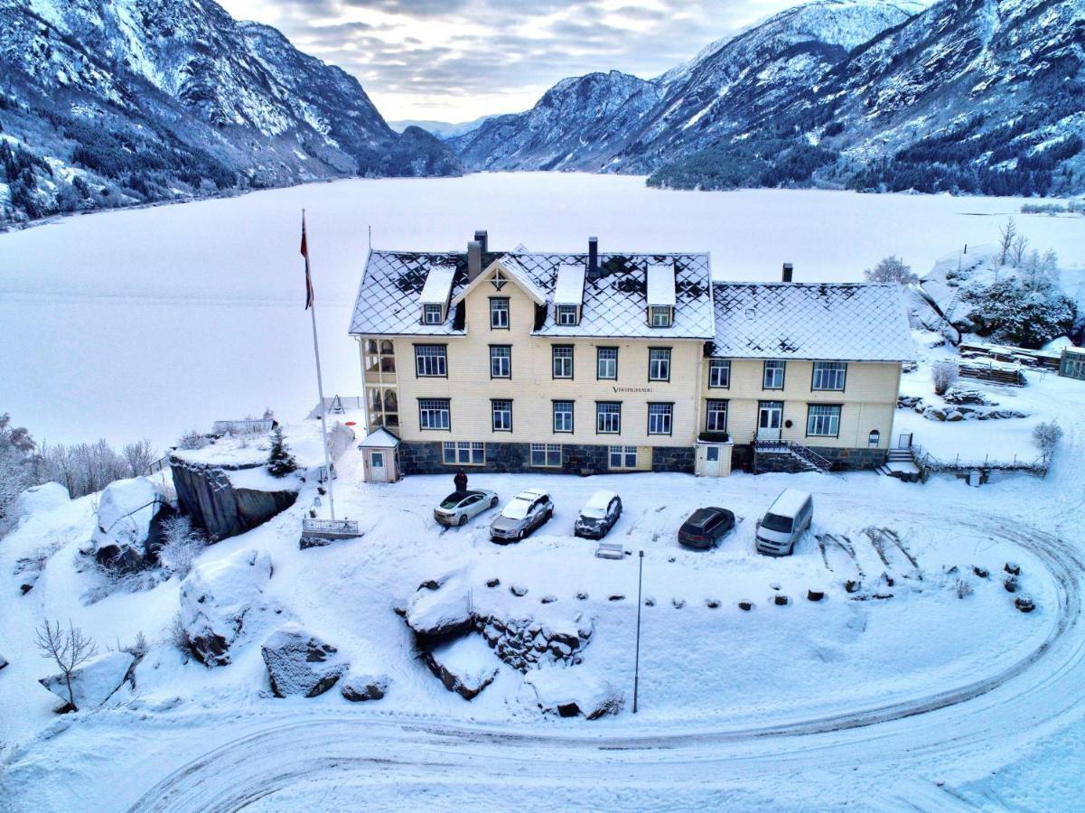 Vikinghaug Apartment ออดดา ภายนอก รูปภาพ