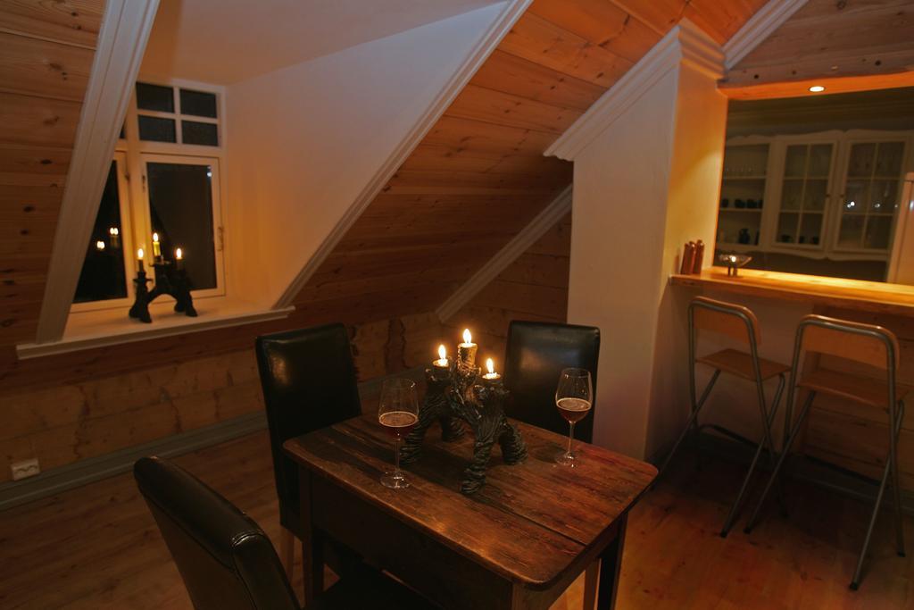 Vikinghaug Apartment ออดดา ภายนอก รูปภาพ