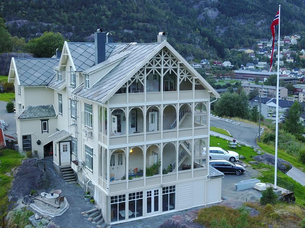 Vikinghaug Apartment ออดดา ภายนอก รูปภาพ